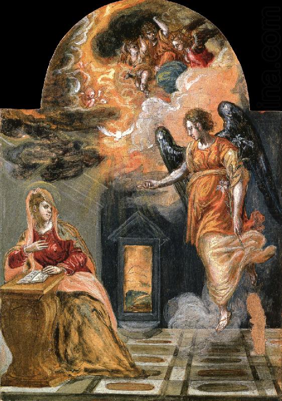 El Greco Annunciation china oil painting image